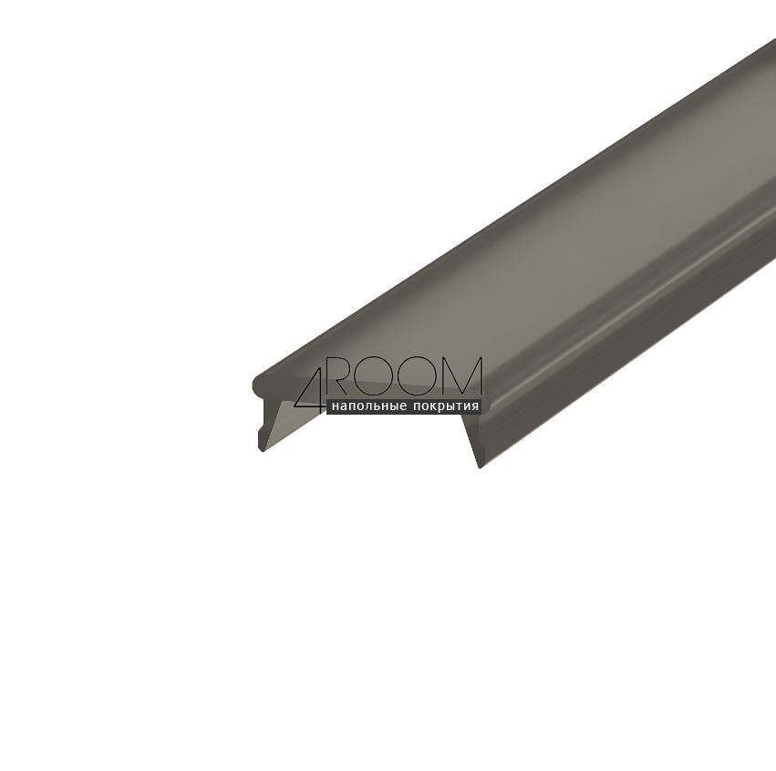 Рассеиватель LED жесткий Decaro DR11B, черный, 3000 мм