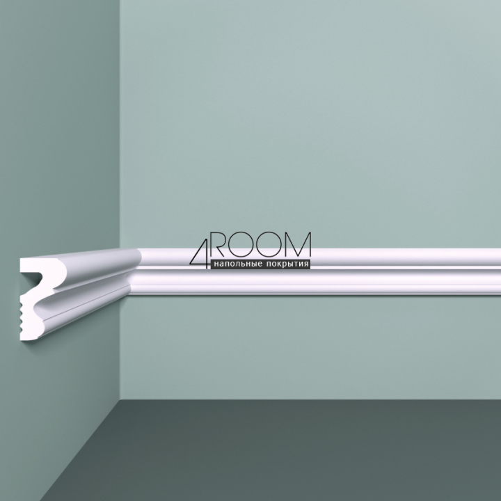 Молдинг из дюрополимера под покраску Bello Deco М15 35-20, 35х20х2000 мм