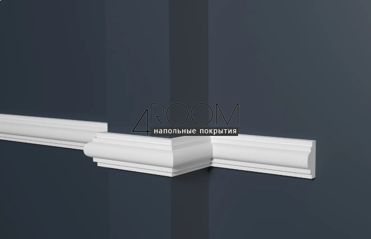Молдинг из дюрополимера под покраску  Decor-Dizayn DD35, 25х12х2000 мм