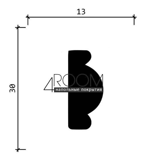reyka-iz-dyuropolimera-pod-pokrasku-molding-decor-dizayn-dd157a-13x30h2000-mm