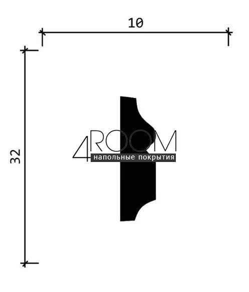 reyka-iz-dyuropolimera-pod-pokrasku-molding-decor-dizayn-dd603-10x32h2000-mm