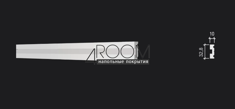 reyka-iz-dyuropolimera-pod-pokrasku-molding-decor-dizayn-dd637-10x32-8h2000-mm