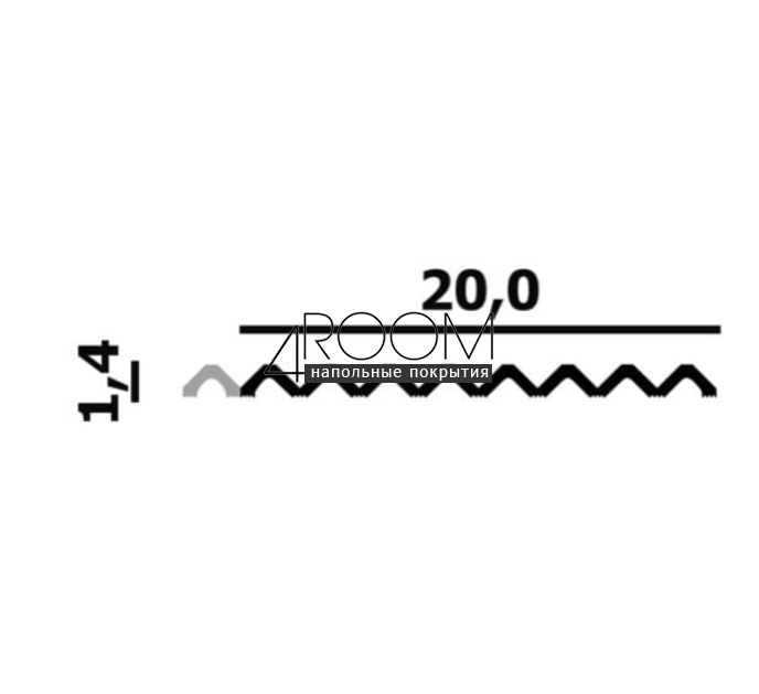 reyka-iz-dyuropolimera-pod-pokrasku-molding-perfect-plus-p134-2800-14h25h2800-mm