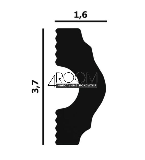reyka-iz-dyuropolimera-pod-pokrasku-molding-perfect-plus-p23-2000-16h37h2000-mm